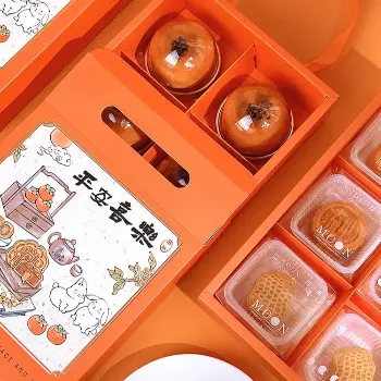 平安喜樂 中秋月餅禮5入