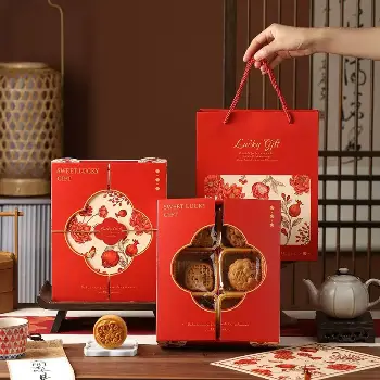  花開富貴 中秋月餅禮5入
