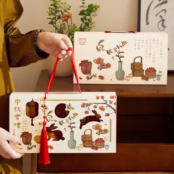 創意 中秋月餅禮5入